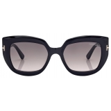 Tom Ford - Saltzman Sunglasses - Butterfly Sunglasses - Black - Sunglasses - Tom Ford Eyewear