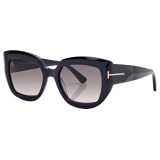 Tom Ford - Saltzman Sunglasses - Butterfly Sunglasses - Black - Sunglasses - Tom Ford Eyewear