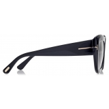 Tom Ford - Saltzman Sunglasses - Butterfly Sunglasses - Black - Sunglasses - Tom Ford Eyewear