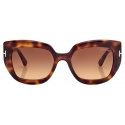 Tom Ford - Saltzman Sunglasses - Butterfly Sunglasses - Tortoise - Sunglasses - Tom Ford Eyewear