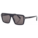 Tom Ford - Vincent Sunglasses - Pilot Sunglasses - Black - Sunglasses - Tom Ford Eyewear