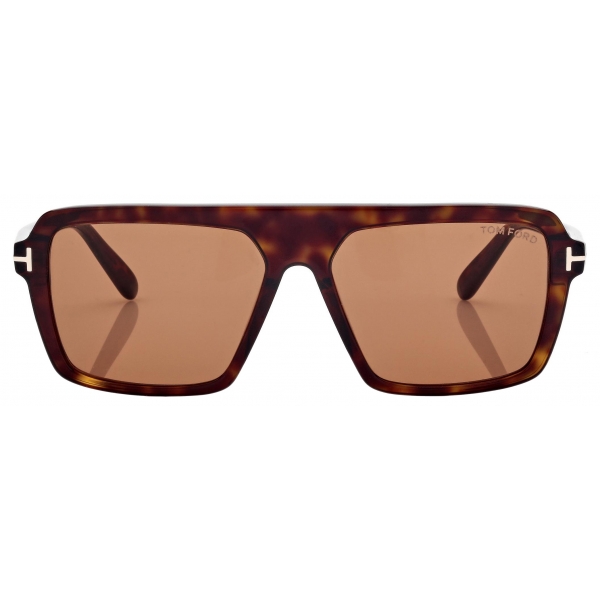 Tom Ford - Vincent Sunglasses - Pilot Sunglasses - Dark Havana - Sunglasses - Tom Ford Eyewear