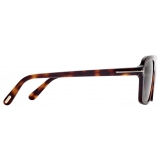 Tom Ford - Vincent Sunglasses - Pilot Sunglasses - Blonde Havana - Sunglasses - Tom Ford Eyewear