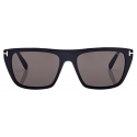 Tom Ford - Aslan Sunglasses - Rectangular Sunglasses - Black - Sunglasses - Tom Ford Eyewear