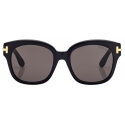 Tom Ford - Icon Oversized Square Sunglasses - Oversized Square Sunglasses - Black - Sunglasses - Tom Ford Eyewear