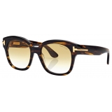 Tom Ford - Aslan Sunglasses - Rectangular Sunglasses - Vintage Havana - Sunglasses - Tom Ford Eyewear
