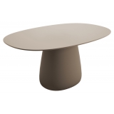 Qeeboo - Cobble Table Top 160 cm HPL - Indian Red - Tavolo Qeeboo by Elisa Giovannoni - Arredo - Casa