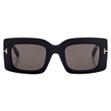Tom Ford - Brigitta Sunglasses - Rectangular Sunglasses - Black - Sunglasses - Tom Ford Eyewear
