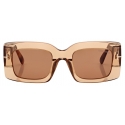 Tom Ford - Brigitta Sunglasses - Rectangular Sunglasses - Light Brown - Sunglasses - Tom Ford Eyewear