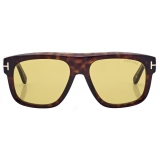 Tom Ford - Icon Geometric Sunglasses - Geometric Sunglasses - Dark Havana - Sunglasses - Tom Ford Eyewear