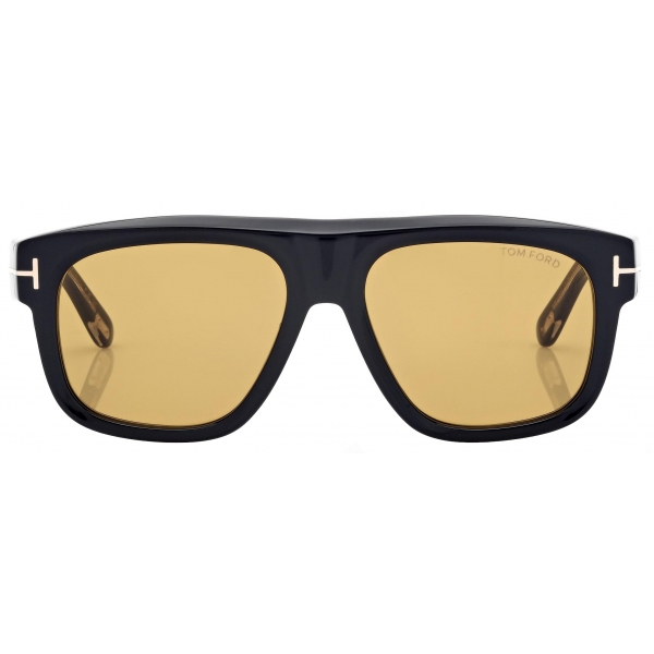 Tom Ford - Icon Geometric Sunglasses - Geometric Sunglasses - Black Brown - Sunglasses - Tom Ford Eyewear
