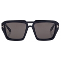 Tom Ford - Icon Navigator Sunglasses - Navigator Sunglasses - Black - Sunglasses - Tom Ford Eyewear