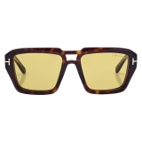 Tom Ford - Icon Navigator Sunglasses - Navigator Sunglasses - Dark Havana - Sunglasses - Tom Ford Eyewear