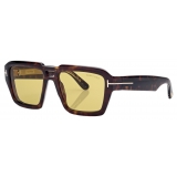 Tom Ford - Icon Navigator Sunglasses - Navigator Sunglasses - Dark Havana - Sunglasses - Tom Ford Eyewear