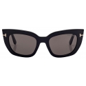 Tom Ford - Athena Sunglasses - Cat Eye Sunglasses - Black - Sunglasses - Tom Ford Eyewear