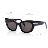 Tom Ford - Athena Sunglasses - Cat Eye Sunglasses - Black - Sunglasses - Tom Ford Eyewear