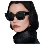 Tom Ford - Athena Sunglasses - Cat Eye Sunglasses - Black - Sunglasses - Tom Ford Eyewear