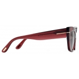 Tom Ford - Athena Sunglasses - Cat Eye Sunglasses - Bordeaux Brown - Sunglasses - Tom Ford Eyewear