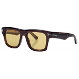 Tom Ford - Icon Square Sunglasses - Square Sunglasses - Dark Havana - Sunglasses - Tom Ford Eyewear