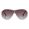 Tom Ford - Gaia Sunglasses - Pilot Sunglasses - Rose Gold - Sunglasses - Tom Ford Eyewear