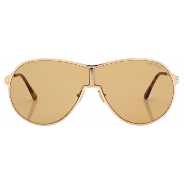 Tom Ford - Gaia Sunglasses - Pilot Sunglasses - Brown - Sunglasses - Tom Ford Eyewear