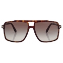 Tom Ford - Occhiali da Sole Kemp - Occhiali da Sole Navigatore - Havana Sfumato - Occhiali da Sole - Tom Ford Eyewear