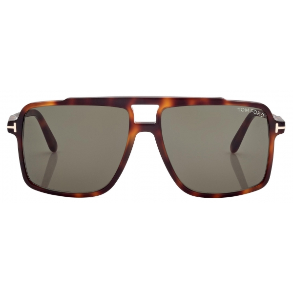 Tom Ford - Kemp Sunglasses - Navigator Sunglasses - Blonde Havana - Sunglasses - Tom Ford Eyewear