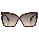 Tom Ford - Fiore Sunglasses - Butterfly Sunglasses - Gradient Havana - Sunglasses - Tom Ford Eyewear