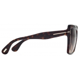 Tom Ford - Fiore Sunglasses - Butterfly Sunglasses - Gradient Havana - Sunglasses - Tom Ford Eyewear