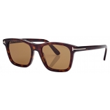 Tom Ford - Barron Sunglasses - Square Sunglasses - Dark Havana - Sunglasses - Tom Ford Eyewear