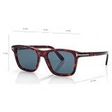 Tom Ford - Barron Sunglasses - Square Sunglasses - Red Havana - Sunglasses - Tom Ford Eyewear