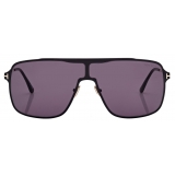 Tom Ford - Occhiali da Sole Zappa - Occhiali da Sole Pilota - Nero - Occhiali da Sole - Tom Ford Eyewear