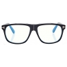 Tom Ford - Occhiali da Vista Blue Block Pilota - Nero - Occhiali da Vista - Tom Ford Eyewear