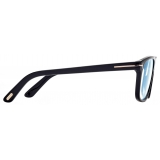 Tom Ford - Occhiali da Vista Blue Block Pilota - Nero - Occhiali da Vista - Tom Ford Eyewear