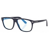 Tom Ford - Occhiali da Vista Blue Block Pilota - Blu - Occhiali da Vista - Tom Ford Eyewear
