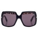 Tom Ford - Occhiali da Sole Aurora - Occhiali da Sole a Farfalla - Nero - Occhiali da Sole - Tom Ford Eyewear