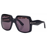 Tom Ford - Occhiali da Sole Aurora - Occhiali da Sole a Farfalla - Nero - Occhiali da Sole - Tom Ford Eyewear