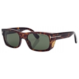 Tom Ford - Occhiali da Sole Juan - Occhiali da Sole Rettangolare - Havana Scuro - Occhiali da Sole - Tom Ford Eyewear