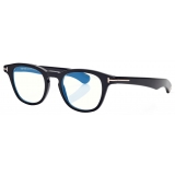 Tom Ford - Occhiali da Vista Blue Block Rotondi - Nero - Occhiali da Vista - Tom Ford Eyewear