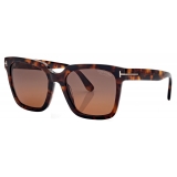 Tom Ford - Polarized Selby Sunglasses - Square Sunglasses - Dark Havana - Sunglasses - Tom Ford Eyewear