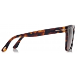 Tom Ford - Polarized Selby Sunglasses - Square Sunglasses - Dark Havana - Sunglasses - Tom Ford Eyewear