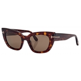 Tom Ford - Polarized Selby Sunglasses - Square Sunglasses - Dark Havana - Sunglasses - Tom Ford Eyewear
