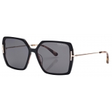 Tom Ford - Polarized Joanna Sunglasses - Butterfly Sunglasses - Black - Sunglasses - Tom Ford Eyewear