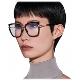 Tom Ford - Occhiali da Vista Blue Block a Farfalla - Nero - Occhiali da Vista - Tom Ford Eyewear