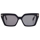 Tom Ford - Polarized Winona Sunglasses - Cat Eye Sunglasses - Black - Sunglasses - Tom Ford Eyewear