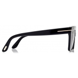 Tom Ford - Polarized Winona Sunglasses - Cat Eye Sunglasses - Black - Sunglasses - Tom Ford Eyewear