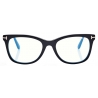 Tom Ford - Occhiali da Vista Blue Block Squadrati - Nero - Occhiali da Vista - Tom Ford Eyewear