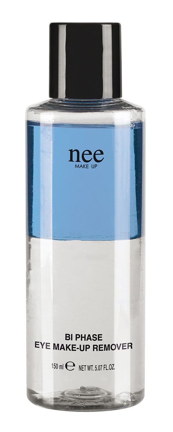 Nee Make Up - Milano - Biphase Eye Makeup Remover - Cleansing and Fasteners  - Face - Professional Make Up - 150 ml - Avvenice
