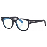 Tom Ford - Blue Block Square Optical Glasses - Black - Optical Glasses - Tom Ford Eyewear