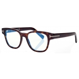 Tom Ford - Blue Block Square Optical Glasses - Black - Optical Glasses - Tom Ford Eyewear